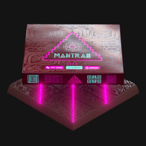 Mantra Bars Hero premium chocolate bar in its original retail packaging.