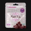 Mantra Gummies Hero 5g premium cannabis-infused fruit gummies in branded retail packaging