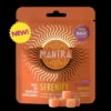 Mantra Gummies Serenity 3g premium cannabis-infused fruit gummies in branded packaging