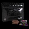 Mantra Hero Mini Chocolates in premium retail packaging featuring delicious bite-sized chocolates.