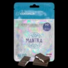 Mantra Minis Coconut 5g premium cannabis-infused chocolate bites with coconut in branded packaging